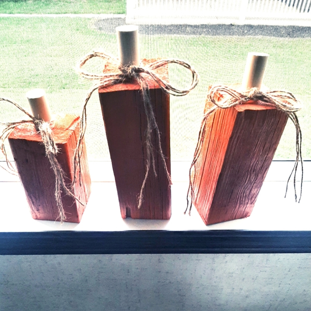 Rustic Pumpkin Set - Picture 3 of 3